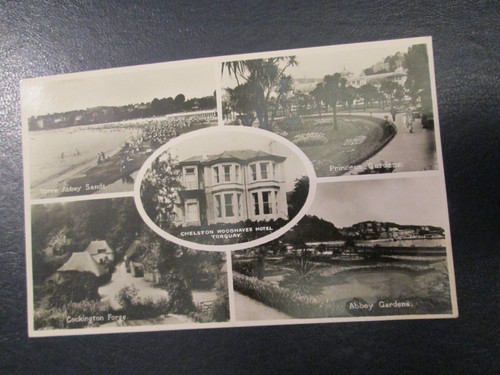 Postcard chelston woodhayes - chelston,
