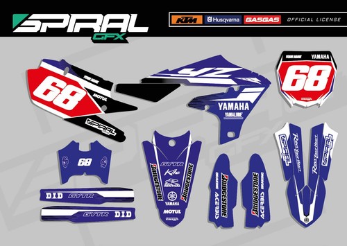 Custom graphics kit - mx, yamaha