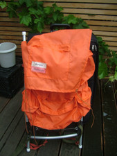 Vintage Rrongar katmandu  Orange Aluminium Framed Hiking Backpack