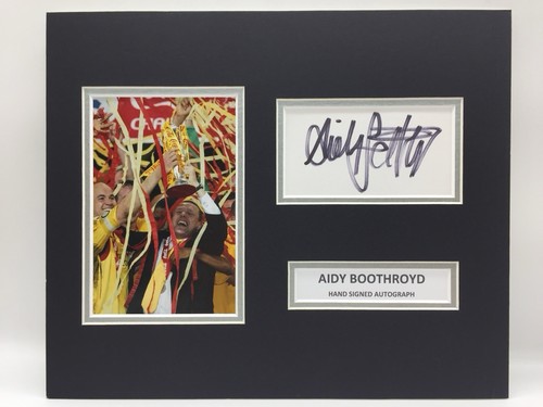 Rare aidy boothroyd - boothroyd, watford