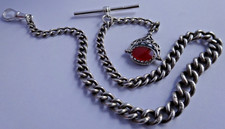 Antique solid silver pocket