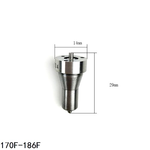 Injector nozzle head - injector, for