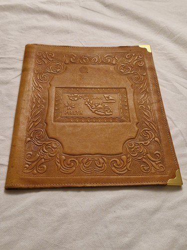 Vintage brown leather - brown,