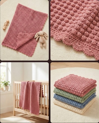 Crochet baby blankets - baby,