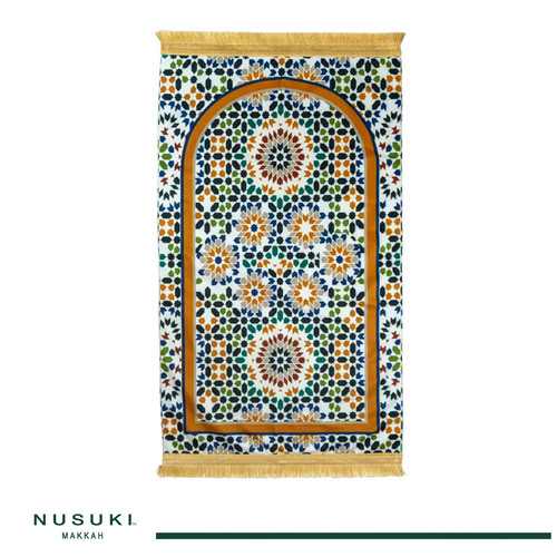 Arabesque prayer mat - prayer, with
