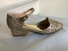 Ladies COURT SHOES LOW HEEL