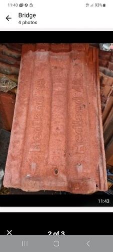Roof tiles redland type - redland, 49