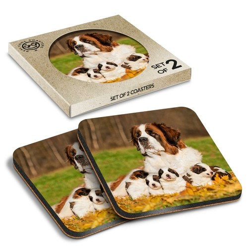 Boxed square coasters st - 2,