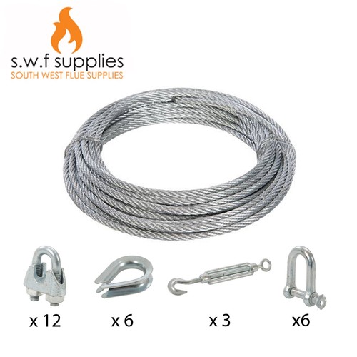 30m guy wire kit for - wire,