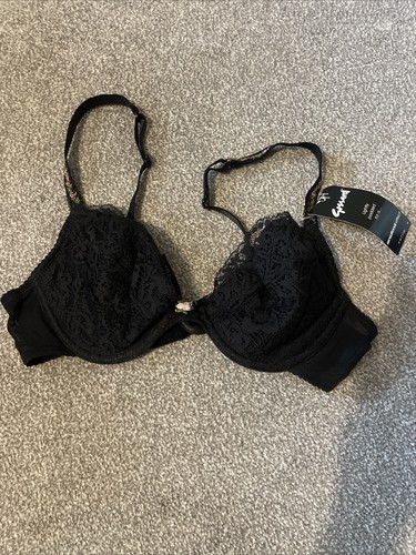 Gossard 36b black lace bra - gossard,