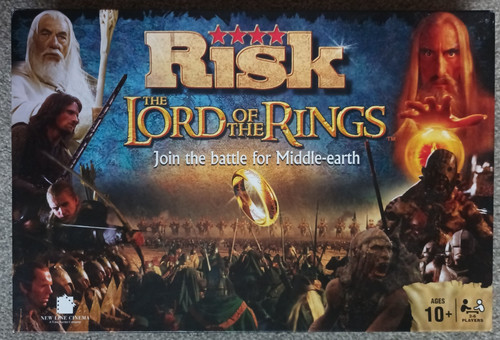 Lord the rings risk battle - risk,