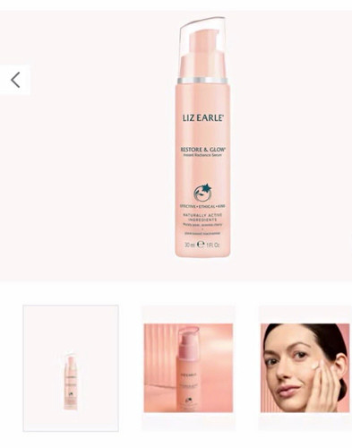 Liz earle restore glow - liz,