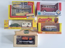 Die-cast Vehicle Boxed Mixed Makes Models busses, cars and boats x5
