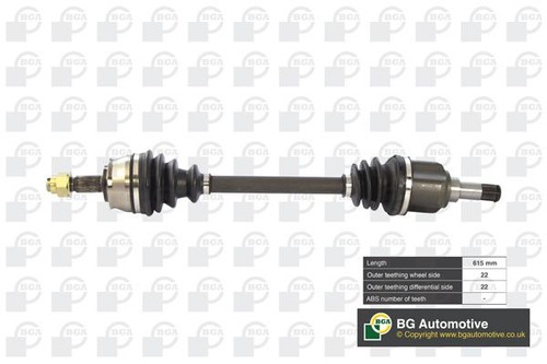Bga ds2201l drive - bga, shaft