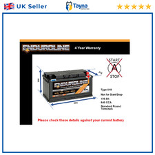 Battery fits MIDDLEBRIDGE