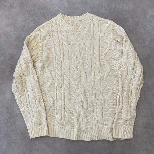 Hand knit sweater mens - sweater, medium