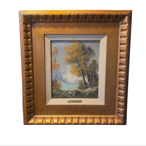 Pietro rebi signed oil - rebi,