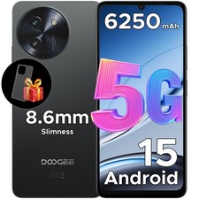 DOOGEE Note 59 5G Android 15 Mobile Phones  6.75" Smartphone 32GB+128GB 6250mAh