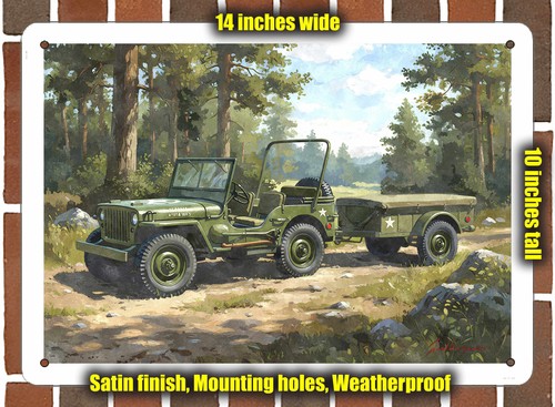 Metal sign 1945 - -,