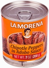 La Morena Chipotle Peppers in Adobo Sauce - 200g