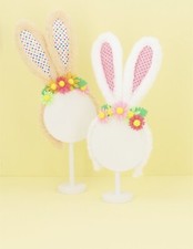 Fabric bunny rabbit ears - fabric,