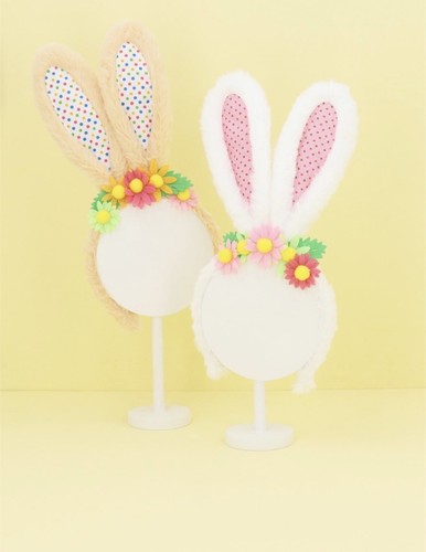 Fabric bunny rabbit ears - fabric,
