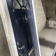 upvc composite front door frame used