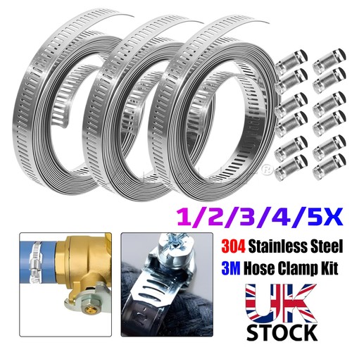 5pcs driver jubilee clip set - 1-5pcs,
