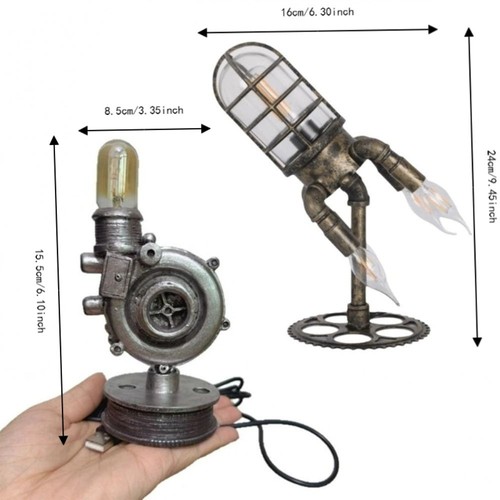 Retro steampunk rocket light - retro,