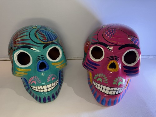 Pair large mexican - pair, talavera