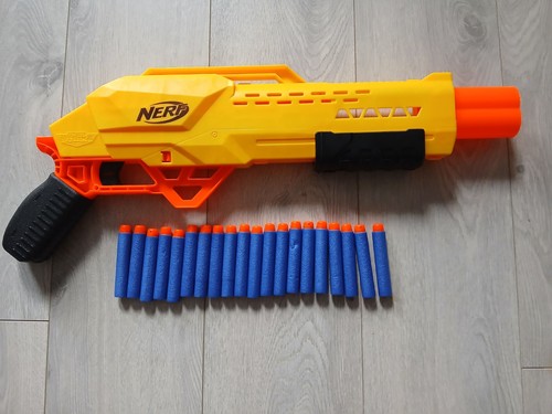Nerf gun yellow orange - nerf,