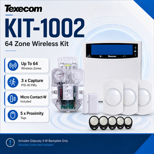 Texecom kit 1002 zone - kit-1002, 64