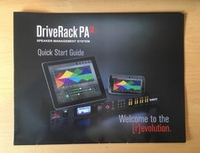 DBX DRIVERACK PA2 QUICK START