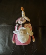 Handmade Crochet  gnome  donut