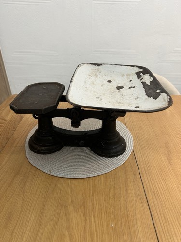 Antique cast iron balance - cast,