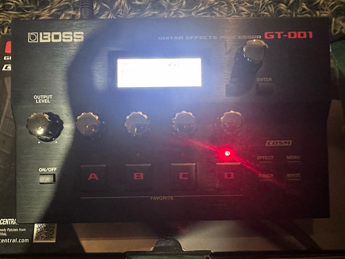 Boss 001 digital guitar - boss, gt-001