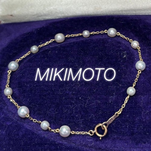 Mikimoto k14 gold akoya - mikimoto,