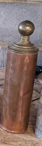 Copper hot water cylinder with - copper,