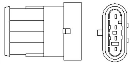 Lambda sensor for - sensor,