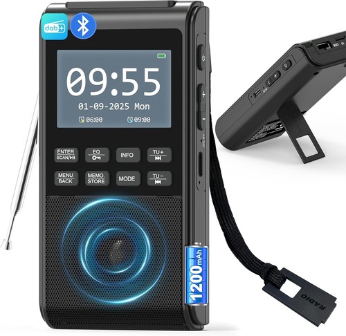 Portable dab radio with - radio,