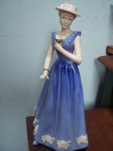 Old tupton ware - old, lady