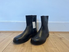 ZARA Leather Chelsea Boots
