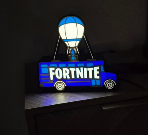 Fortnite battle bus - bus, inspired