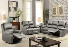 Reclining Luxury Leather Sofa