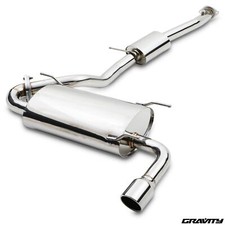 2.5" CAT BACK EXHAUST SYSTEM - 3 PIECE - MAZDA MX5 MK2.5 NB 1.8 01-05