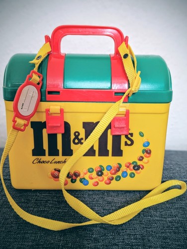 Vintage lunch box flask - m&m,