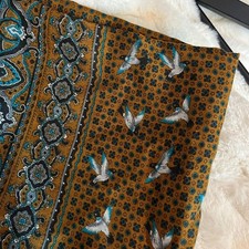 Classic Duck Paisley Print