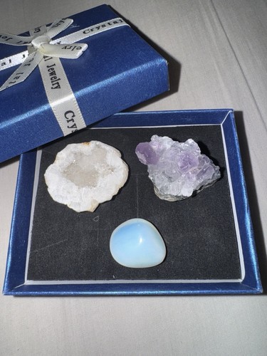 3pc crystal gift set amethyst - gift,