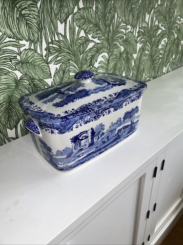 Stunning blue italian spode - blue,