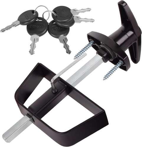 Shed door latch handle lock - shed,